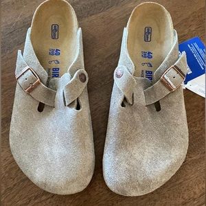 NIB Birkenstock Boston Clogs 40